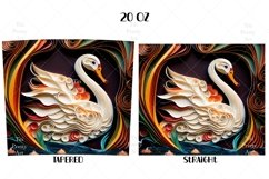 Swan Tumbler Wrap, 20 oz tumbler wrap, Swan png, Swan Tumbler Wrap