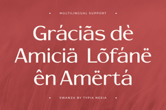 Swanza - Luxury Elegant Sans Serif Product Image 4