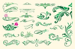 Swash Ornamental Vector Set Product Image 1