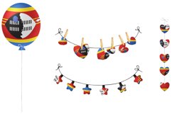 National, Patriotic Party Bundle. Swaziland Product Image 2