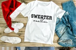 Sweater Weather Svg, Cozy Season Svg, Winter Svg, Autumn Svg Product Image 2