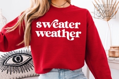 Sweater Weather SVG PNG - Season To Be Cozy - Lets Get Cozy Product Image 6
