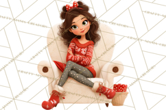 Ugly Christmas Sweater Party Clipart & Digital Clip Art Product Image 5