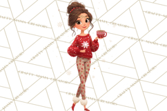 Ugly Christmas Sweater Party Clipart & Digital Clip Art Product Image 2