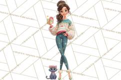 Ugly Christmas Sweater Party Clipart & Digital Clip Art Product Image 3