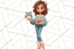 Ugly Christmas Sweater Party Clipart & Digital Clip Art Product Image 4