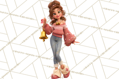 Ugly Christmas Sweater Party Clipart & Digital Clip Art Product Image 2