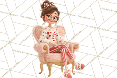 Ugly Christmas Sweater Party Clipart & Digital Clip Art Product Image 4
