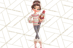 Ugly Christmas Sweater Party Clipart & Digital Clip Art Product Image 2