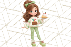 Ugly Christmas Sweater Party Clipart & Digital Clip Art Product Image 4
