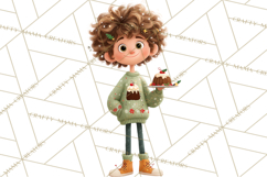 Ugly Christmas Sweater Party Clipart & Digital Clip Art Product Image 5