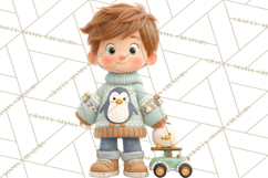Ugly Christmas Sweater Party Clipart & Digital Clip Art Product Image 2