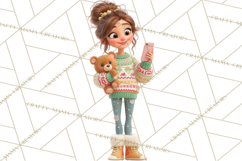 Ugly Christmas Sweater Party Clipart & Digital Clip Art Product Image 4