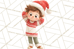 Ugly Christmas Sweater Party Clipart & Digital Clip Art Product Image 2