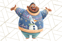 Ugly Christmas Sweater Party Clipart & Digital Clip Art Product Image 2