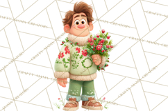 Ugly Christmas Sweater Party Clipart & Digital Clip Art Product Image 2