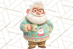 Ugly Christmas Sweater Party Clipart & Digital Clip Art Product Image 2