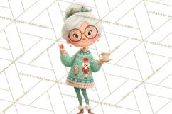 Ugly Christmas Sweater Party Clipart & Digital Clip Art Product Image 3