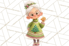 Ugly Christmas Sweater Party Clipart & Digital Clip Art Product Image 4
