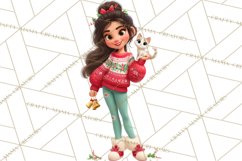 Ugly Christmas Sweater Party Clipart & Digital Clip Art Product Image 2