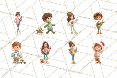 Ugly Christmas Sweater Party Clipart & Digital Clip Art Product Image 5