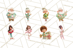 Ugly Christmas Sweater Party Clipart & Digital Clip Art Product Image 3