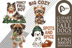 Sweater Weather Doggo Club Sublimation Product Image 1