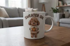 Sweater Weather Doggo Club Sublimation Product Image 14
