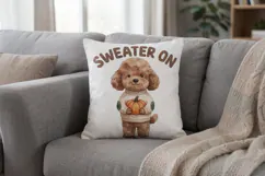 Sweater Weather Doggo Club Sublimation Product Image 16