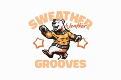 Sweather Weather Grooves Christmas T-shirt Product Image 1
