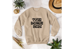 Boho T-shirt Mockups Bella and Canvas Top View Mockups_7 Product Image 1