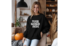 Fall Halloween Black Sweatshirt Mockups Blank Sweatshirt_73 Product Image 1