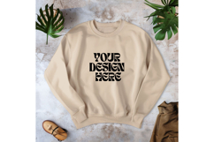 Boho T-shirt Mockups Bella and Canvas Top View Mockups_8 Product Image 1