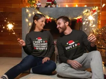 I don't do matching christmas outfits SVG, But I do SVG Product Image 4