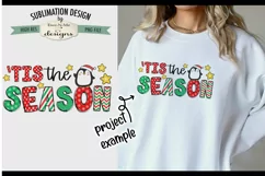 Tis The Season Penguin | PNG Design For Sublimation or DTF Product Image 1