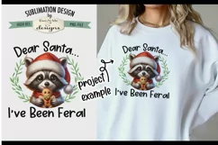Feral Raccoon with Ginger| PNG Design for Sublimation or DTF Product Image 1