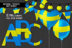 National, Patriotic Party Bundle. Sweden Product Image 1