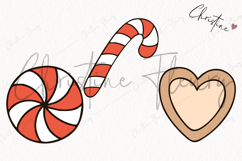 Doodle Christmas Sweet Clipart | Christmas PNG Product Image 3
