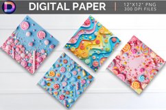 Sweet and Candy Digital Paper Product Image 1