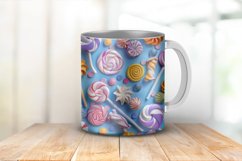 Sweet and Candy Digital Paper Bundle Product Image 5