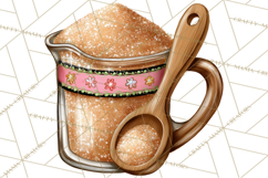 Gingerbread Bakery Clip Art, Sweet Cookie House PNG Product Image 2