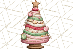 Gingerbread Bakery Clip Art, Sweet Cookie House PNG Product Image 4