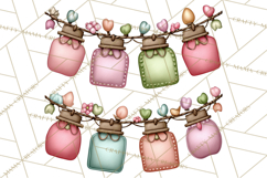 Gingerbread Bakery Clip Art, Sweet Cookie House PNG Product Image 2