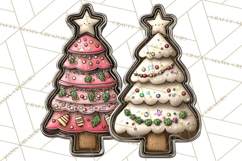 Gingerbread Bakery Clip Art, Sweet Cookie House PNG Product Image 4