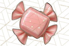 Gingerbread Bakery Clip Art, Sweet Cookie House PNG Product Image 3