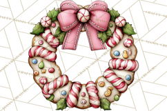 Gingerbread Bakery Clip Art, Sweet Cookie House PNG Product Image 5
