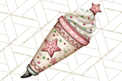 Gingerbread Bakery Clip Art, Sweet Cookie House PNG Product Image 3