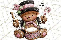 Gingerbread Bakery Clip Art, Sweet Cookie House PNG Product Image 4