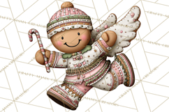 Gingerbread Bakery Clip Art, Sweet Cookie House PNG Product Image 2