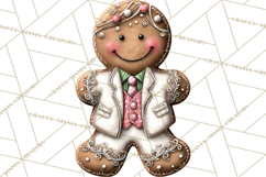Gingerbread Bakery Clip Art, Sweet Cookie House PNG Product Image 4